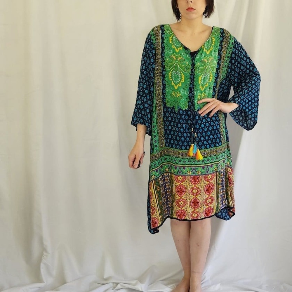 Y2K Boho Tunic